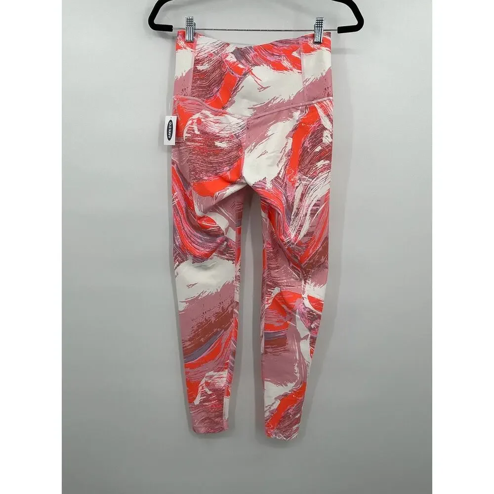 Old Navy Extra High Waisted Power Soft Light Compression Leggings Medium NEW